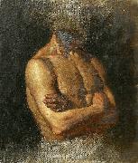 Gustaf Cederstrom aktstudie oil painting on canvas